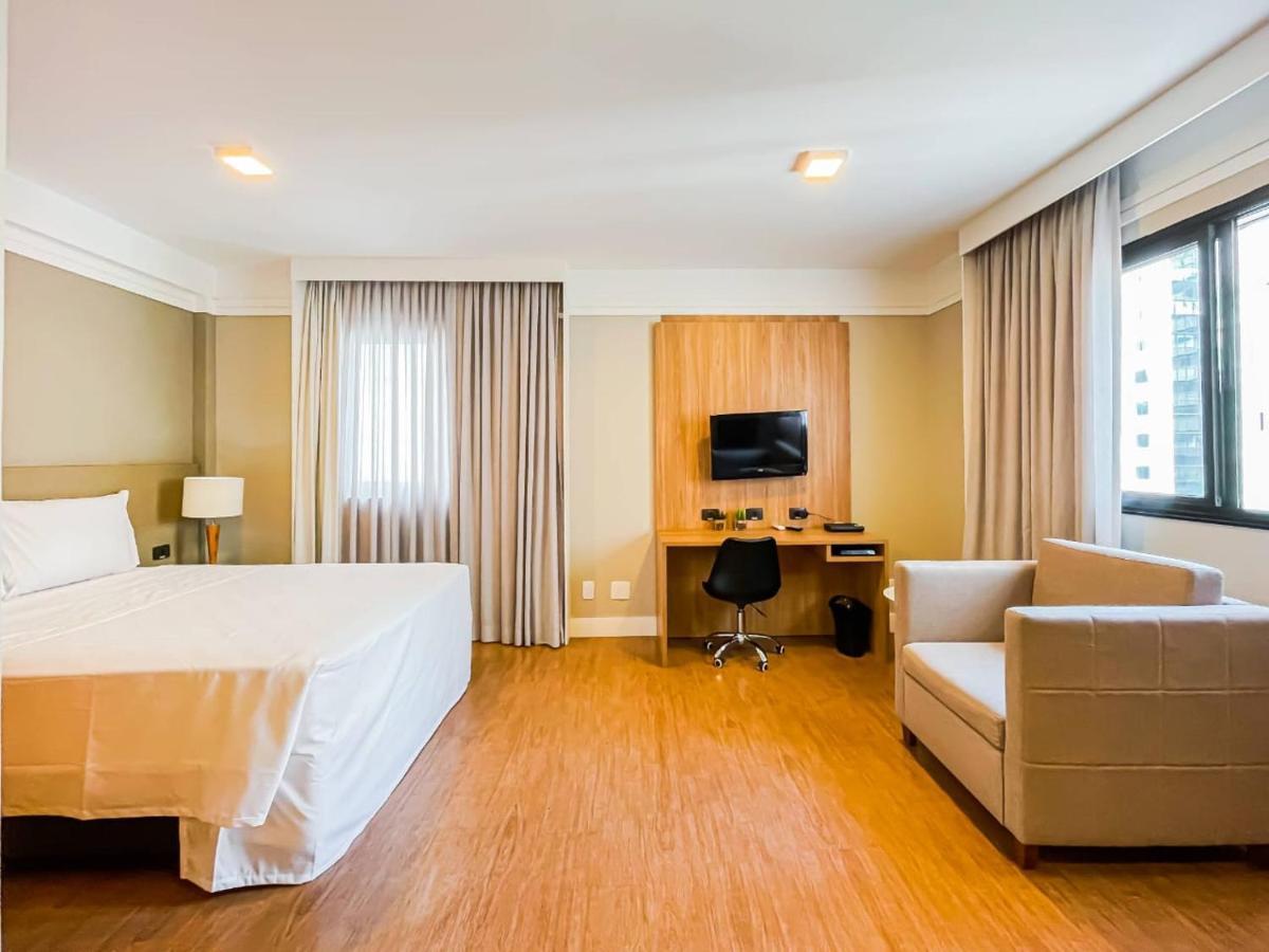 Hotel Flat - Rua Bela Cintra San Paolo Esterno foto